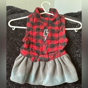 Bowie Rhinestone Lightning Bolt Dress
